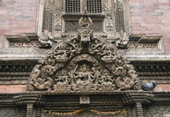 Kathmandu - Woodcarving detail