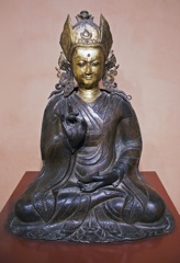 Kathmandu - Padmasambhava bronze in Patan Museum