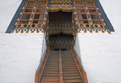 Temple entrance - Thimphu Dzong