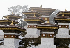 108 Stupas- Road to Punakha